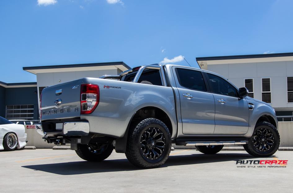 FORD RANGER ASSAULT GLOSS BLACK MILLED ACCENTS 9